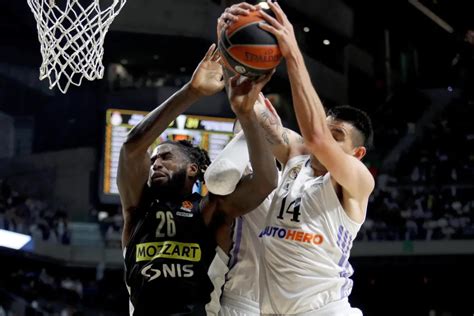 EuroLeague suspends 4 players for Madrid-Partizan brawl